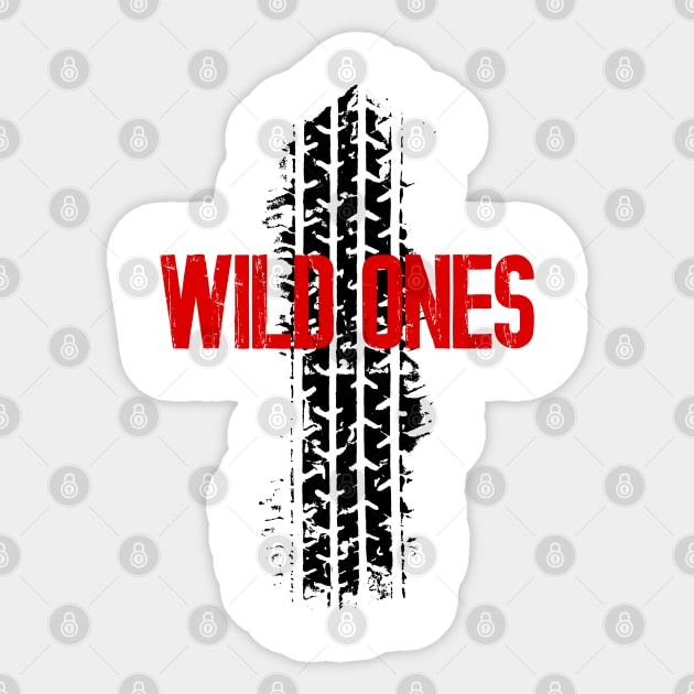 Wild ones Sticker by SAN ART STUDIO 